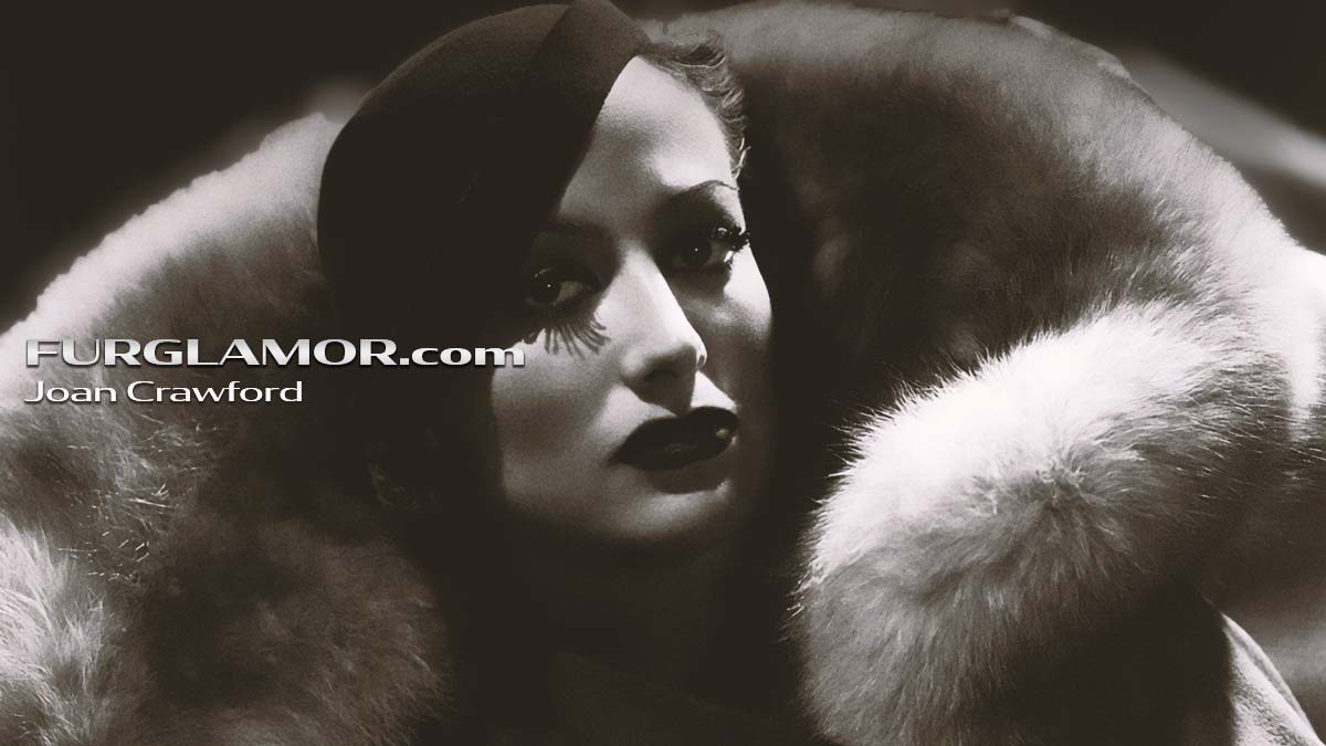 Joan Crawford in Fur You Can’t Watch
